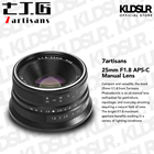 7artisans Photoelectric 25mm F1.8 Lens (Fujifilm X, Black)